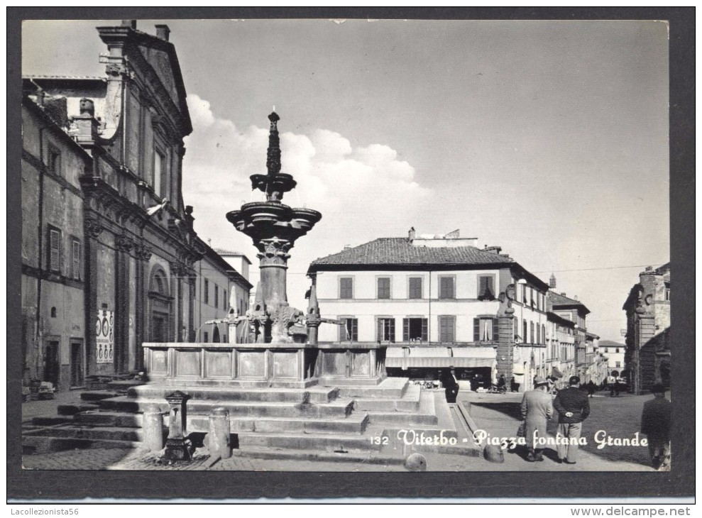 7284-VITERBO-PIAZZA FONTANA GRANDE-FG - Viterbo