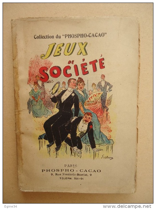 Vermot Editeur - Collection Du "Phospho-Cacao" - Les Jeux De Société Illustrés De Nombreux Dessins - - Jeux De Société