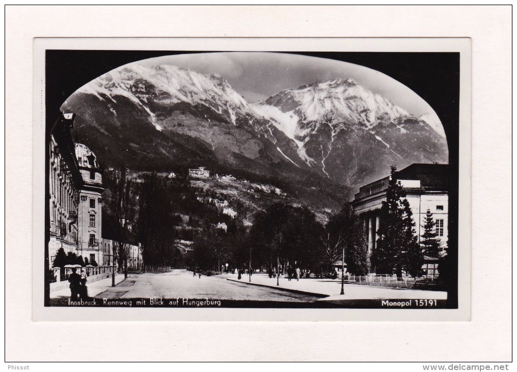 INNSBRUCK : Rennweg Mit Blick Auf Hungerburg (animée) - Innsbruck