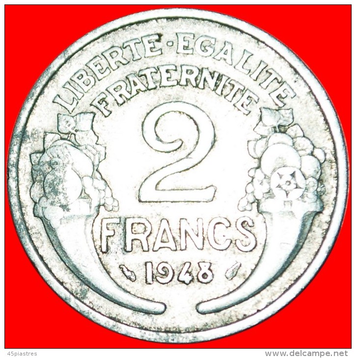 * CORNUCOPIAS: FRANCE ★ 2 FRANCS 1948! LOW START  NO RESERVE! - 2 Francs