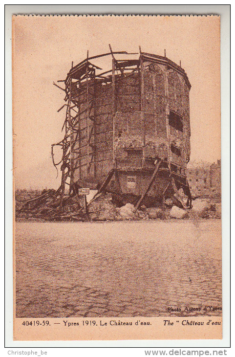 Ieper, Ypres 1919, Le Château D'eau (pk22649) - Ieper
