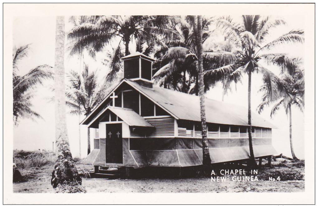 RP: NEW GUINEA , 1940s ; Chapel - Papua New Guinea