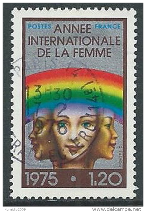 1975 FRANCIA USATO ANNO DELLA DONNA - G27 - Oblitérés