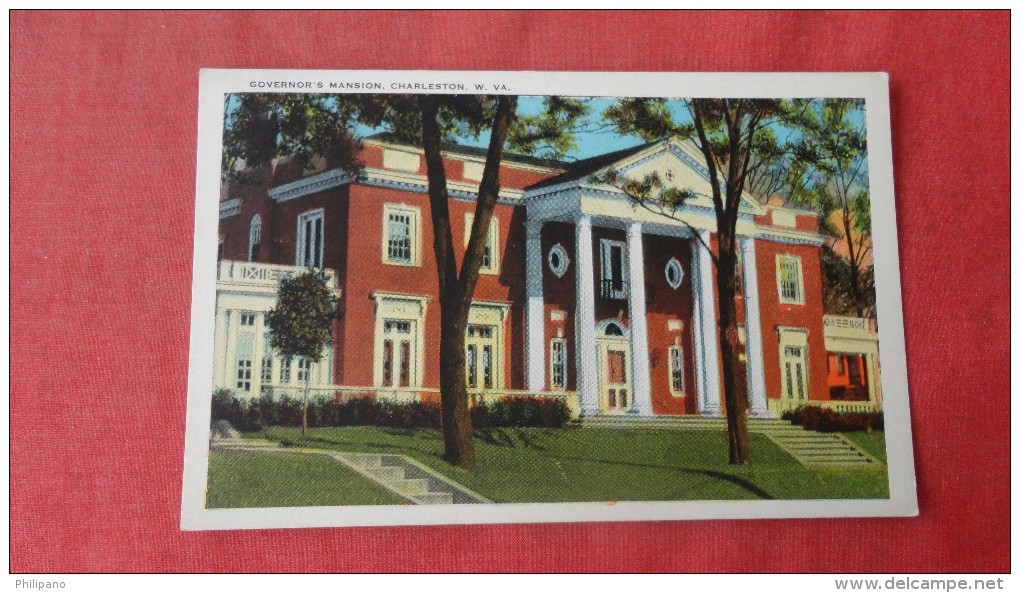 - West Virginia> Charleston -- Governor's Mansion    Ref  1947 - Charleston