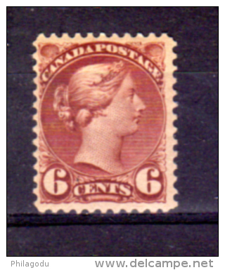 Reine Victoria, Yv. 32* Centrage Correct, Cote 400 €,  (Michel 30  Scott 39 ) - Neufs