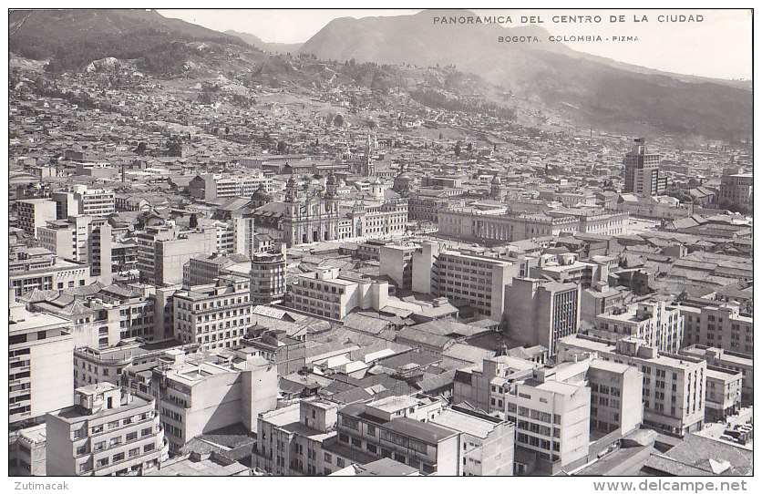 Bogota - Centro De La Ciudad 1960 - Colombia