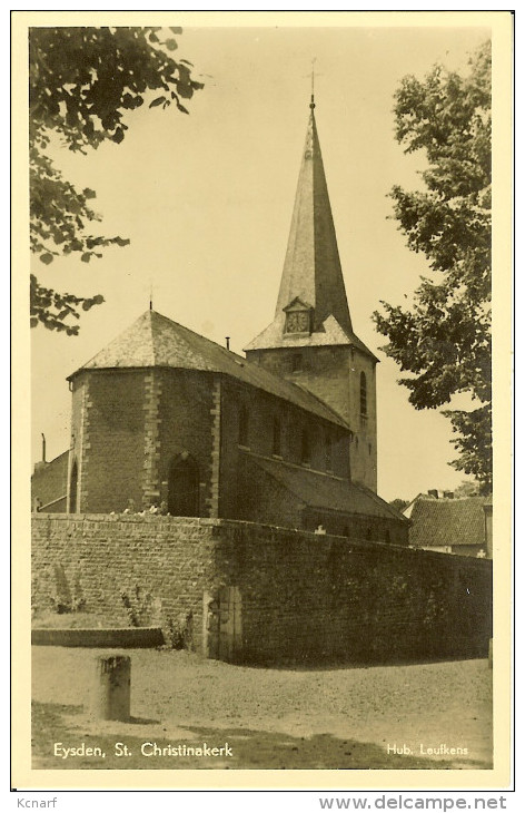 CP De EYSDEN ( Eijsden  ) " St. Christinakerk " . - Maasmechelen