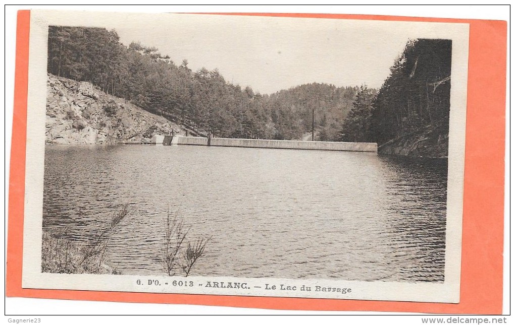 ARLANC (cpa63) - ARLANC - Le Lac Du Barrage - - Autres & Non Classés