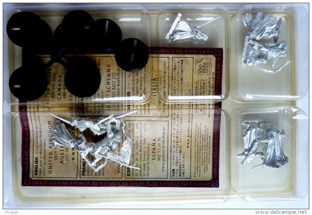 RARE FIGURINES - FIGURINE Le Seigneur Des Anneaux LORDS OF THE RINGS EN BOITE - IN BOX Métal/plastique GAMES WORKSHOP - Le Seigneur Des Anneaux