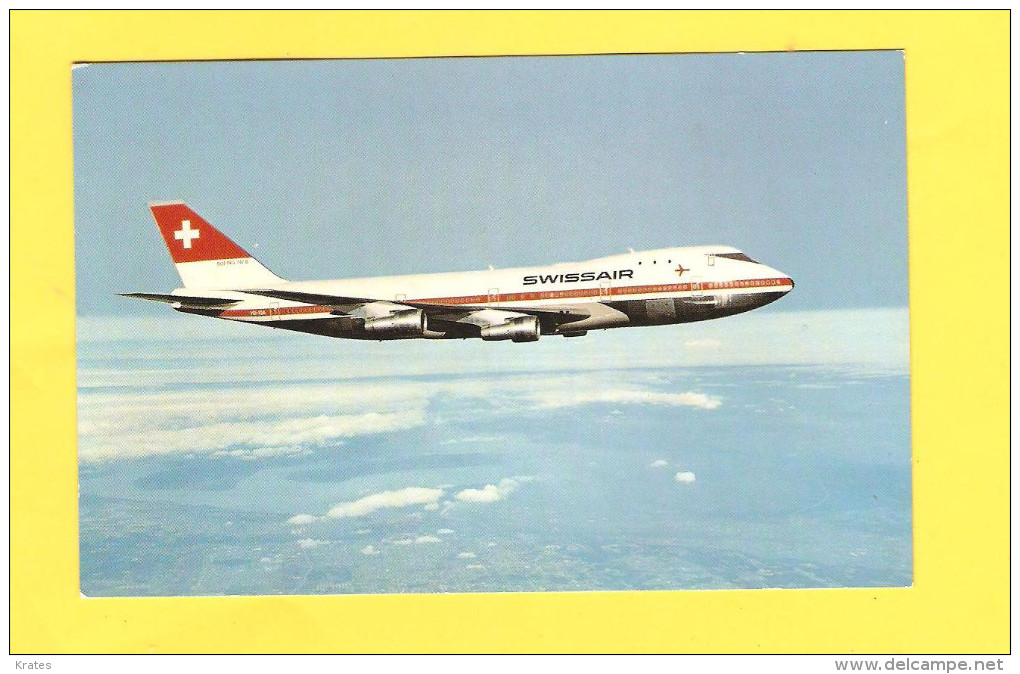 Postcard - Airplanes, Swissair    (20210) - 1946-....: Moderne