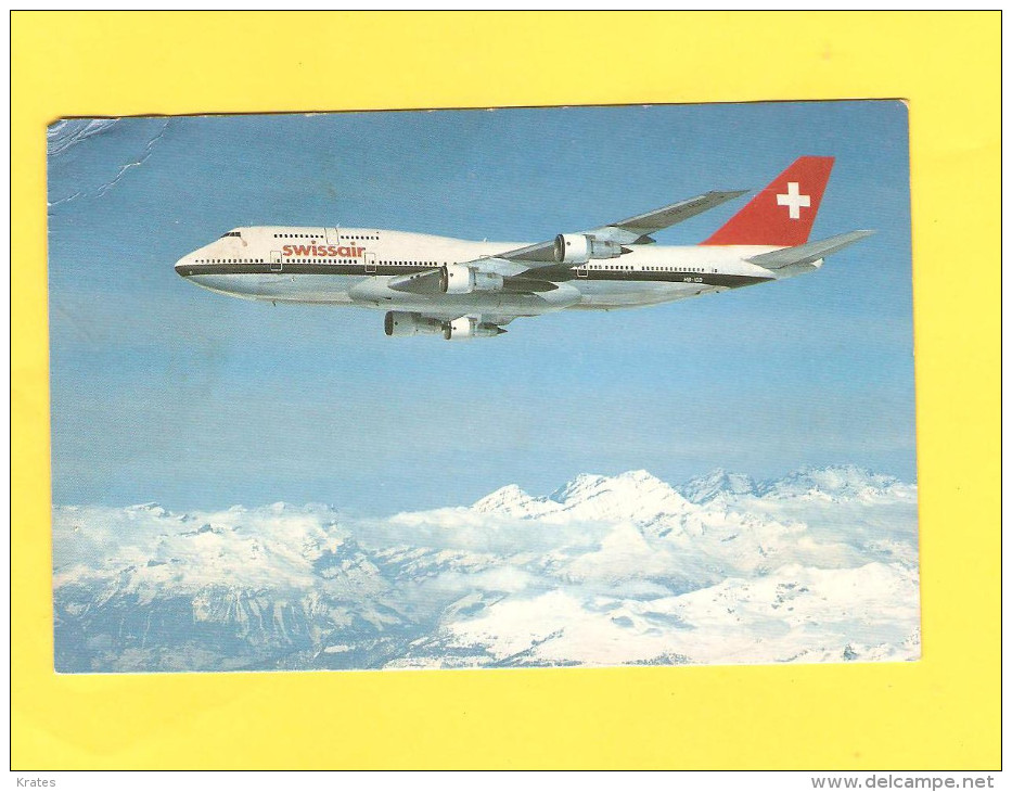 Postcard - Airplanes, Swissair    (20212) - 1946-....: Moderne