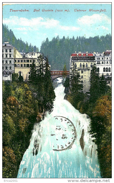 Bad Gastein. Unterer Wasserfall. - Autres & Non Classés