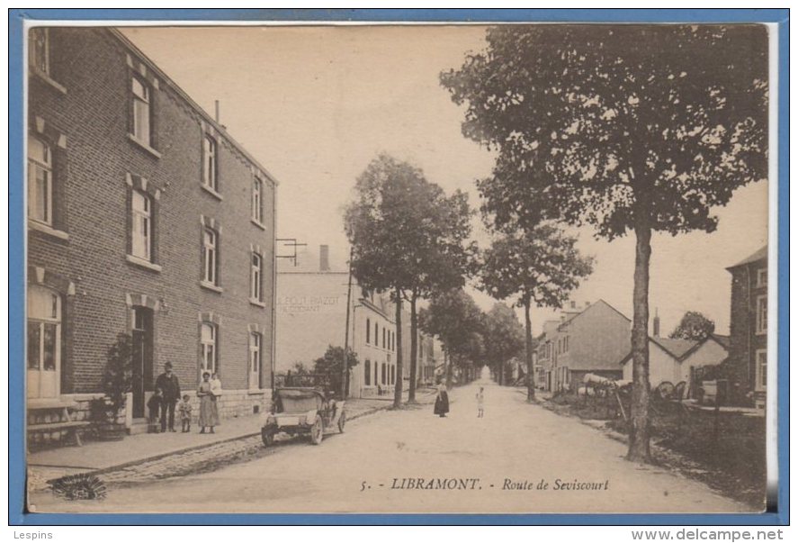 BELGIQUE -- Libramont --  Route De Sevicourt - Libramont-Chevigny