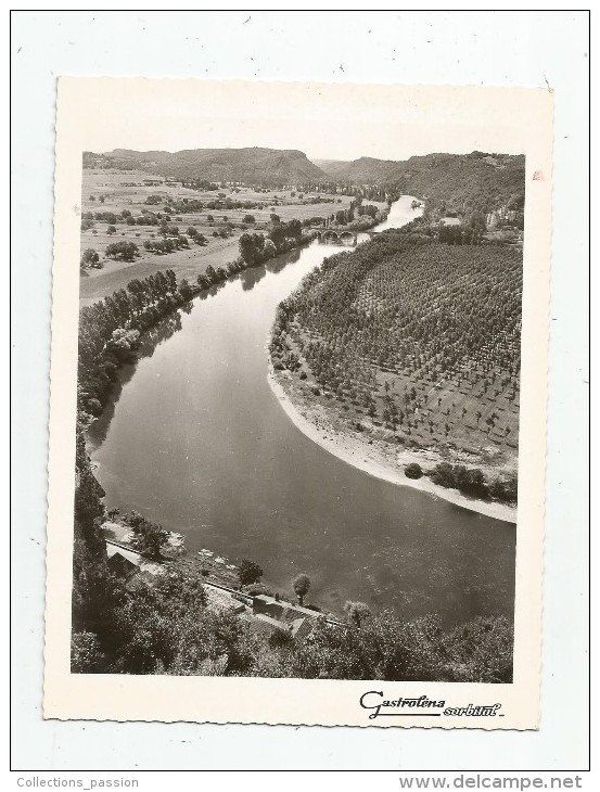 Photographie , PERIGORD , Mon Beau Pays... , La Dordogne , Vue Du Château De Beynac ,  Publicité : Gastroléna , 18 X 14 - Lieux