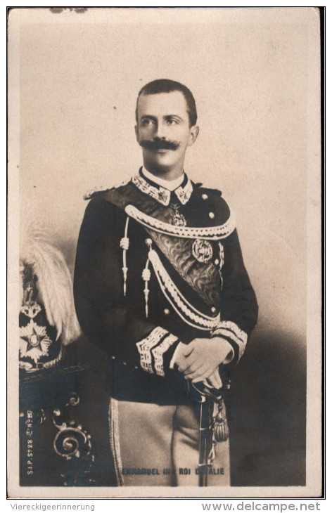 ! 1905 Emmanuel III Roi De Italie, König Von Italien, King Of Italy, Adel, Royalty, Royales - Königshäuser