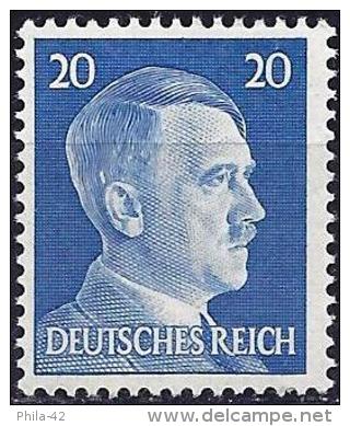 Germany (3th Reich) 1941 - Adolf Hitler ( Mi 791 - YT 715 ) MNH ** - Neufs