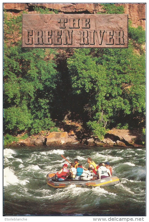 CPM USA Utah, Rafting On Green River (Flaming Gorge, Vernal Falls - Colorado River, Canyonlands) Sport, Rivière, Rapides - Autres & Non Classés