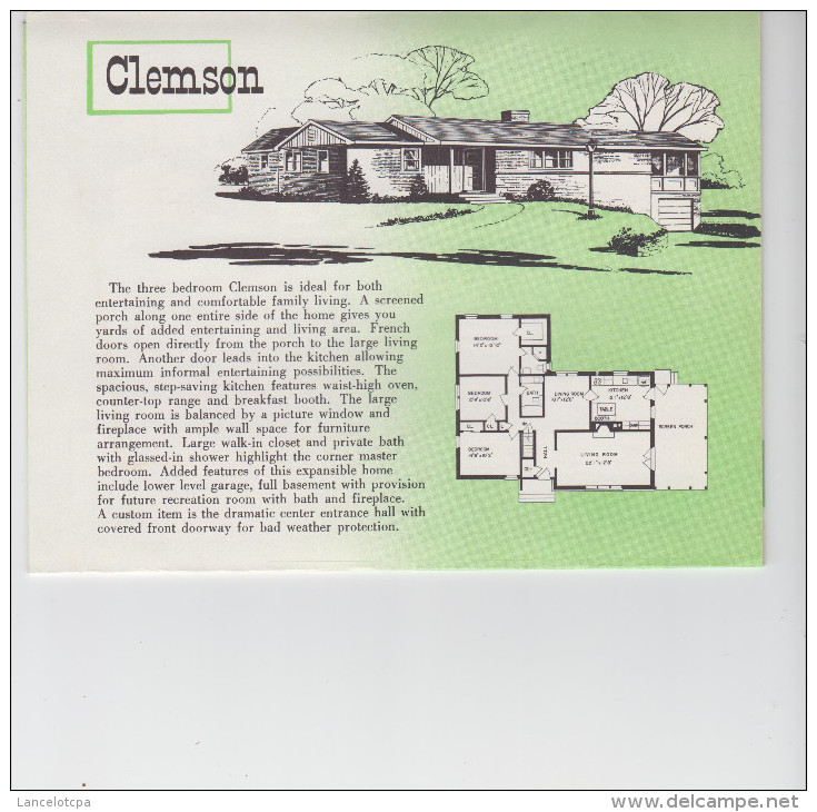 PUBLICITE / 1960 WESTGROVE - HOME - Architectuur/ Design
