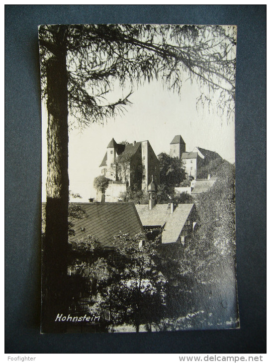 Germany: HOHNSTEIN Burg - Panorama - Posted 1960s Small Format - Hohnstein (Saechs. Schweiz)