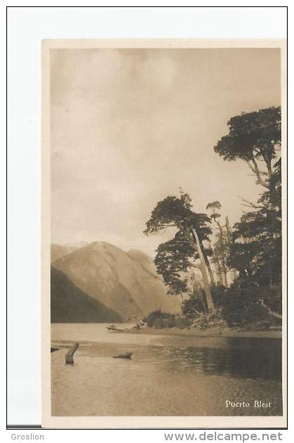 PUERTO BLEST (ARGENTINE CARTE PHOTO) - Argentine