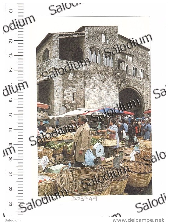 ANAGNI MERCATO MARKET FRUTTIVENDOLO - Immagine Ritagliata Da Pubblicazione CROPPED IMAGE - Otros & Sin Clasificación