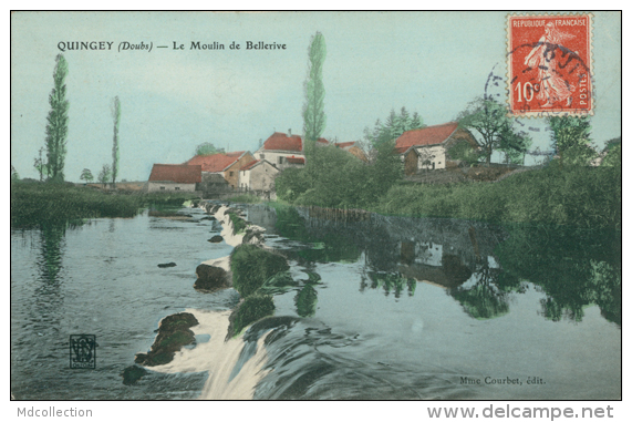 25 QUINGEY / Le Moulin De Bellerive / CARTE COULEUR - Autres & Non Classés