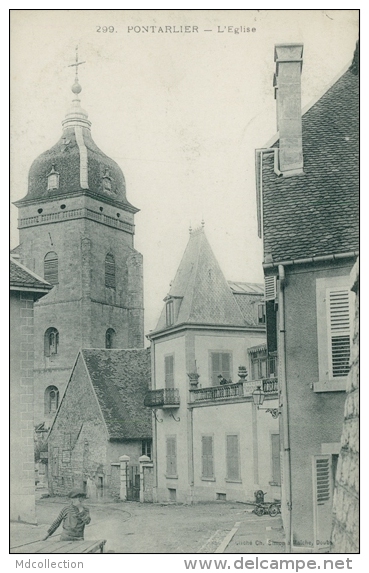 25 PONTARLIER / L'Eglise / - Pontarlier