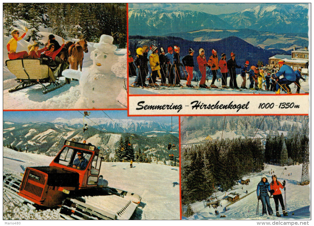 SOMMERING    HEILKLIMATISCHER  HOHENLUFTKRORT UND WINTERSPORTPLATZ   (NUOVA) - Semmering