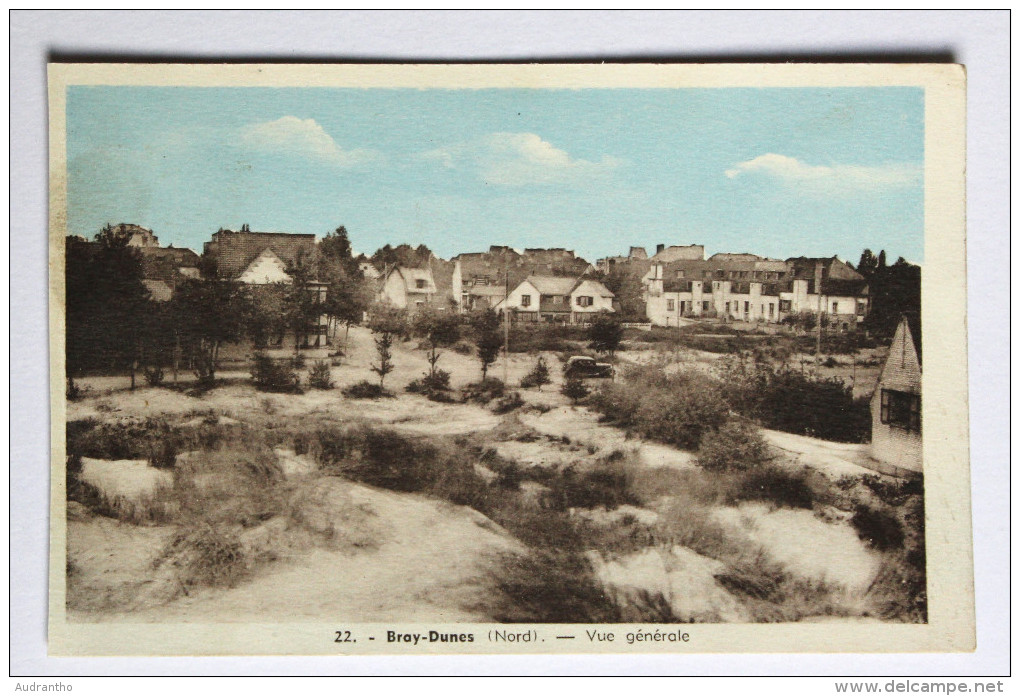 2 CPA 59 BRAY Dunes Vue Générale Nord Et Esplanade - Bray-Dunes