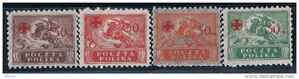 Polónia, 1921. # 231/4, MH - Unused Stamps