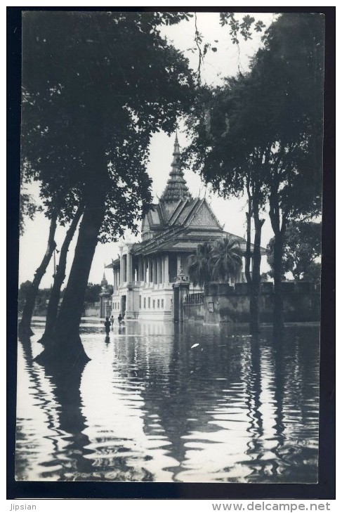 Cpa Souvenirs D´ Indochine -- Cambodge - Phnom-Penh  - Le Palais Royal  Haue Des Eaux   SEPT3 - Cambodge