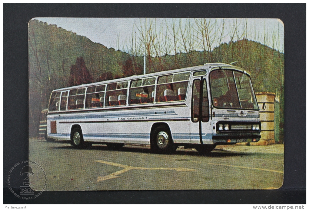 1997 Small/ Pocket Calendar - Vintage Transport Bus - Small : 1971-80