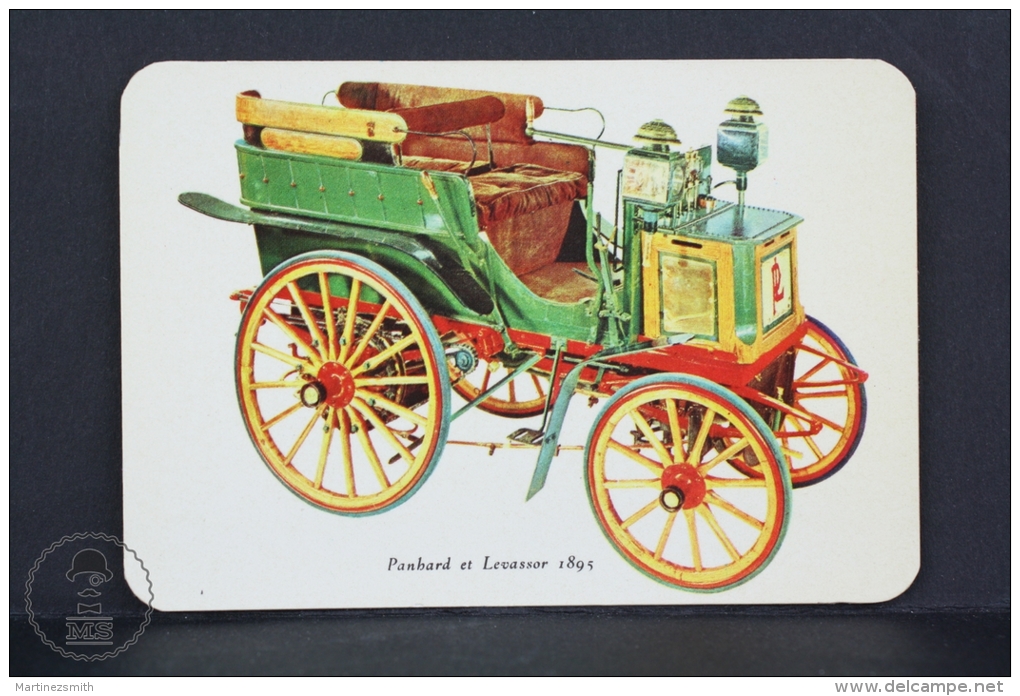 1977 Small/ Pocket Calendar - Panhard Et Levassor 1895 - Kleinformat : 1971-80