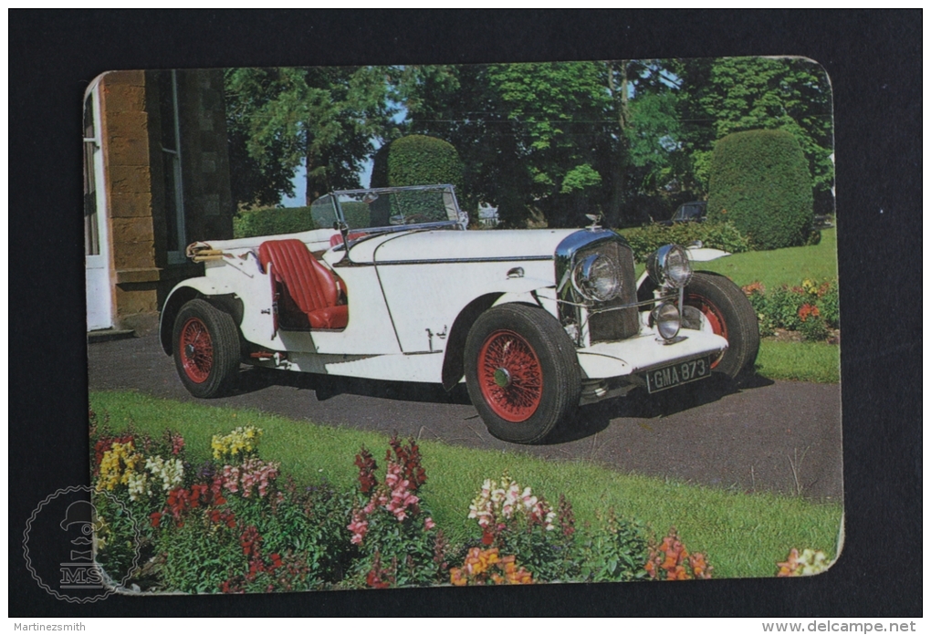 1980 Small/ Pocket Calendar - Old Convertible 1920´s Convertible Luxury Car - Tamaño Pequeño : 1971-80