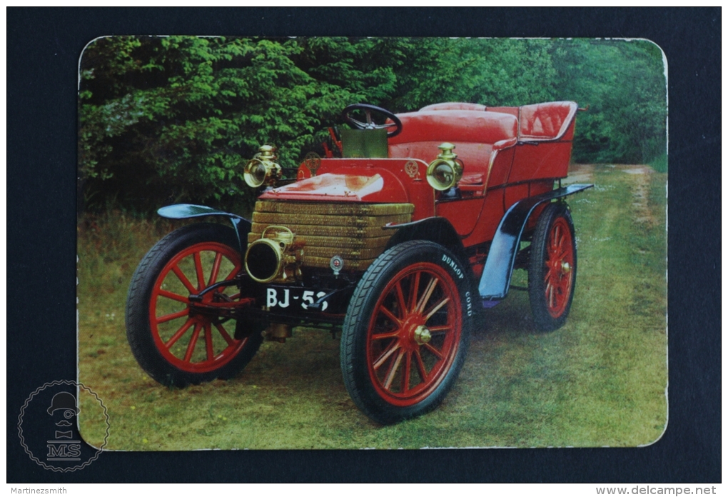 1979 Small/ Pocket Calendar - Old 1890´s Convertible Classic Car - Tamaño Pequeño : 1971-80