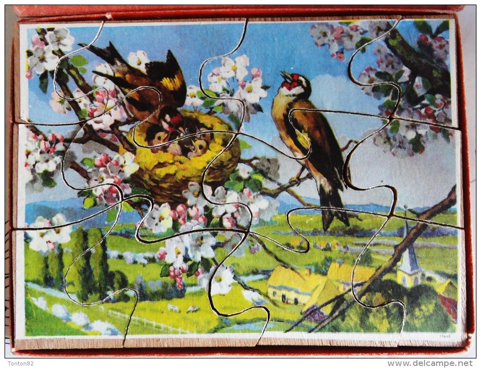 " Mes Belles Patiences " - Boite De Quatre Puzzles En Bois - Thèmes " Chiens Et Chats "  . - Puzzles