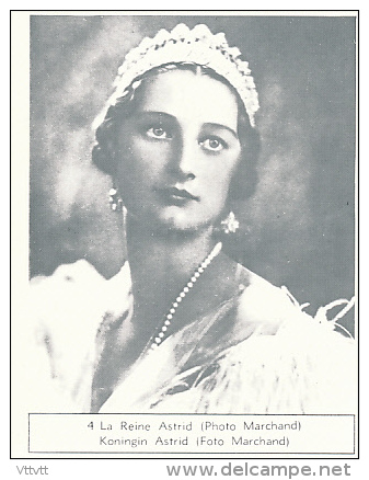 Histoire De La Belgique, Leopold III : La Reine Astrid, Légende Français-Flamand - History