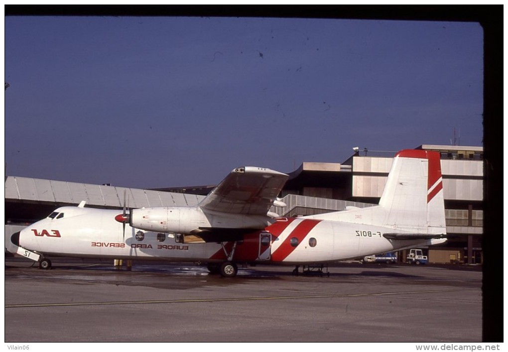 SLIDE / DIAPOSITIVE  KODAK ORIGINAL    EAS / EUROPE AERO SERVICE  HERALD   F-BOIZ - Diapositives (slides)