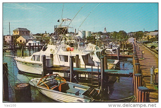 NANTUCKET- THE MARINA, BOATS - Nantucket