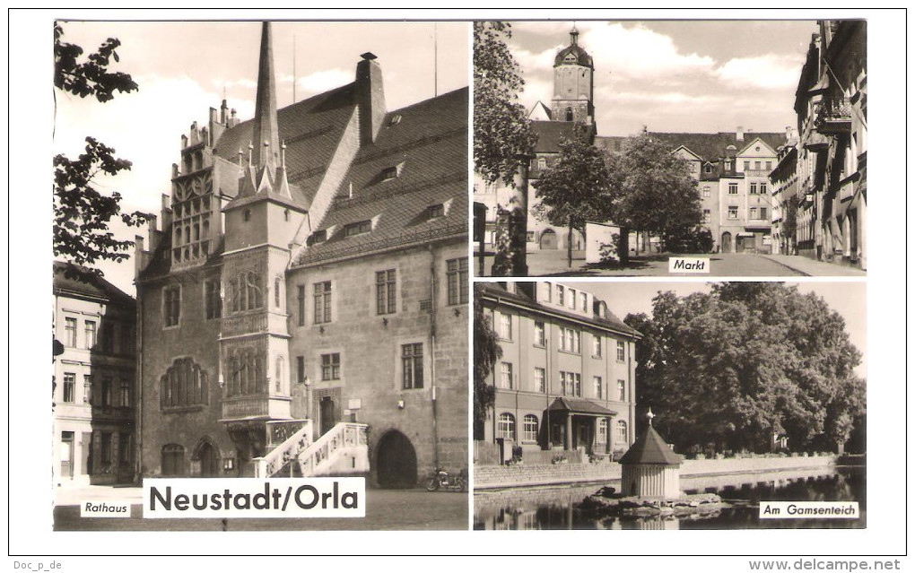 Deutschland - Neustadt Orla - Alte Ansichten - Neustadt / Orla