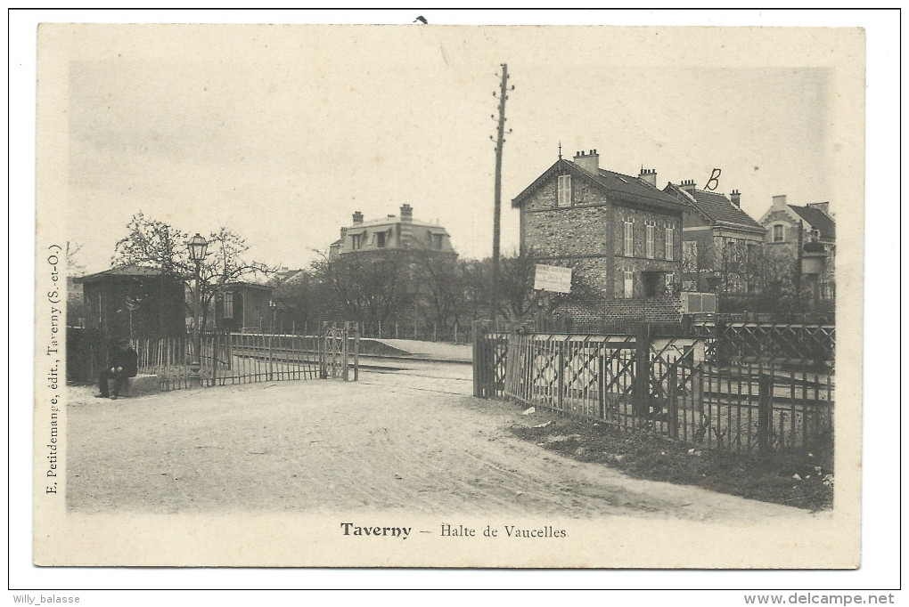 CPA - France 95 - TAVERNY - Halte De Vaucelles   // - Taverny