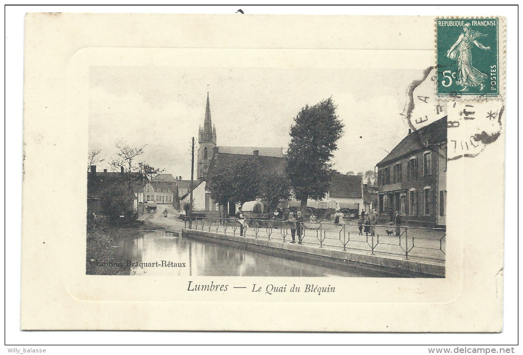 CPA - France 62 - LUMBRES - Le Quai Du Bléquin   // - Lumbres