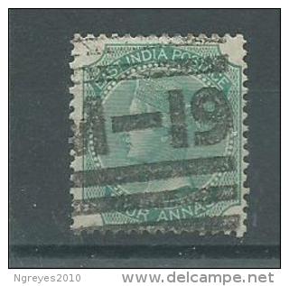150022100  INDIA  GB  YVERT  Nº  27 - 1858-79 Kronenkolonie