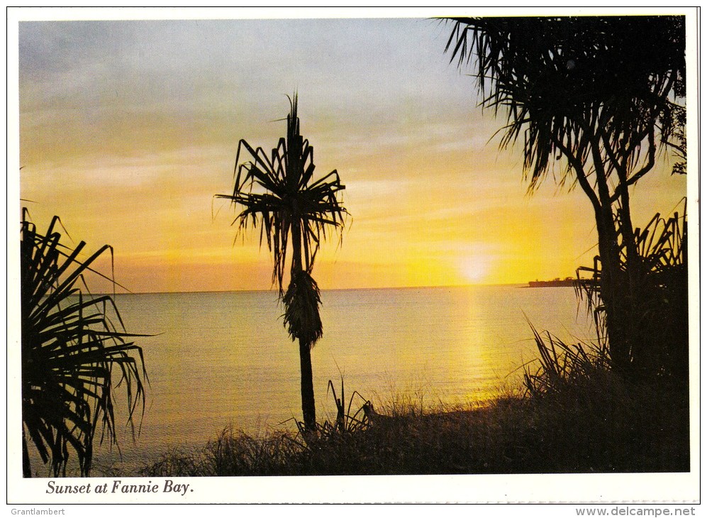 Sunset At  Fannie Bay, Northern Territory - Nucolorvue DA.58 Unused - Darwin