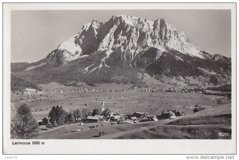 Autriche - Lermoos - Panorama - Cachet Hôtel - Zugspitzkammhotel - Reutte