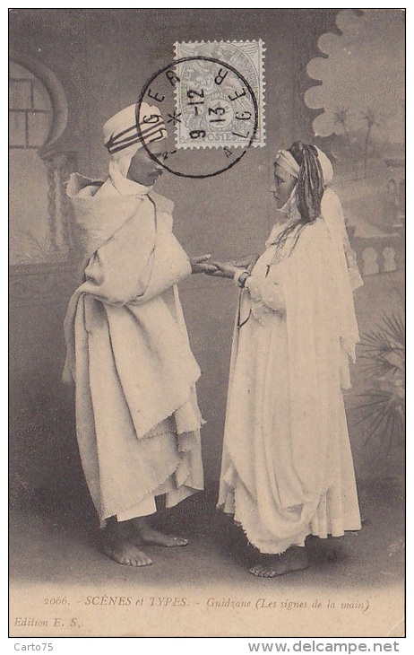 Croyances - Astrologie - Signes - Main - Alger 1913 - Astrology