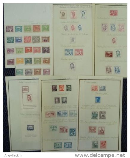 CZECH REPUBLIC 1918 AND 1948-52 STAMP COLLECTION - Other & Unclassified