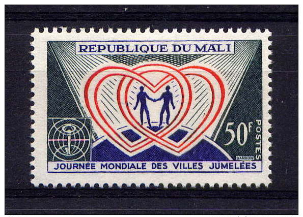 MALI - N° 109** - JOURNEE MONDIALE DES VILLES JUMELEES - Mali (1959-...)