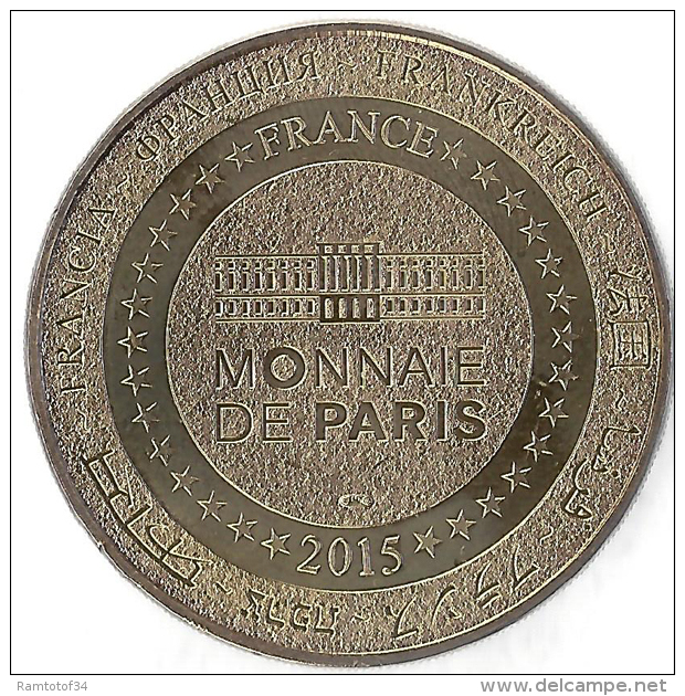 2015 MDP146 - CHATEAU DE MUROL 6 - Les 2 Chevaliers / MONNAIE DE PARIS - 2015