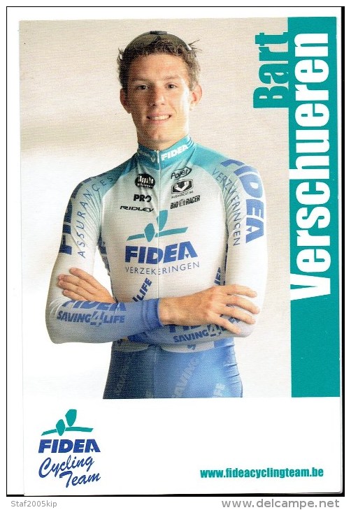 Fidea Cycling Team - Bart Verschueren - Personalidades Deportivas